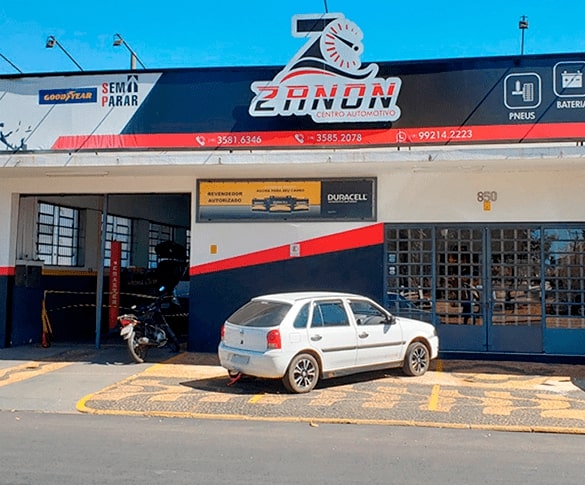 Fachada loja Zanon Centro Automotivo