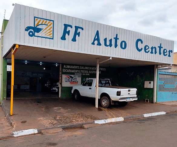 Fachada loja FF Auto Center